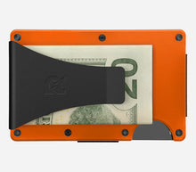 Load image into Gallery viewer, Ridge Basecamp Orange Money Clip Wallet