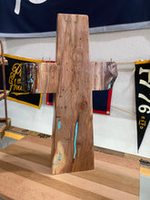Load image into Gallery viewer, Janca Handmade Authentic Turquoise & Wood Crosses