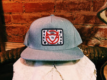 Load image into Gallery viewer, hat, branding iron, patch, embroidery, American, ninja, stars