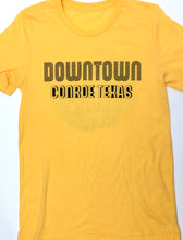 Load image into Gallery viewer, SALE Music Lives Here Downtown Conroe Unisex Tee