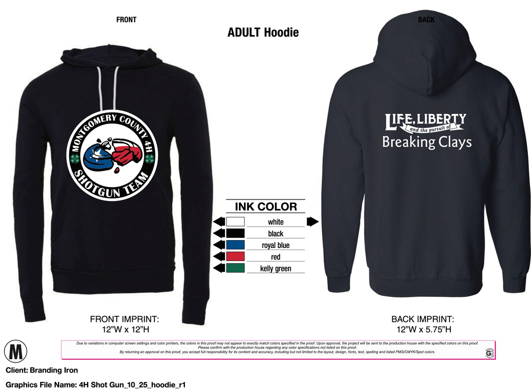 Montgomery County 4H Team Hoodie