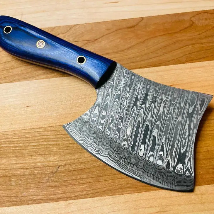 Titan Damascus Steel Expedition Axe