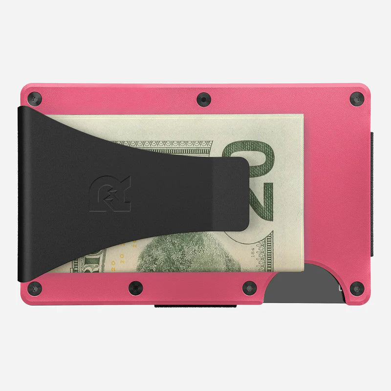 Ridge Flamingo Pink Money Clip Wallet