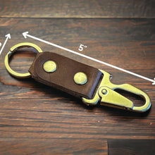 Load image into Gallery viewer, Leather Key Clips [2 Styles]
