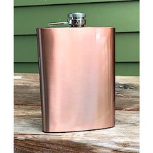 Load image into Gallery viewer, Texas State Leather Wrapped Flasks [2 Colors]
