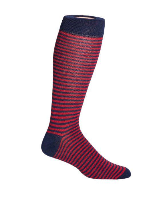 SALE The Oxford Adult & Youth Socks [Red Stripe]