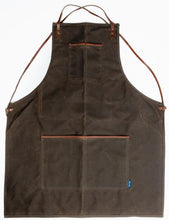 Load image into Gallery viewer, Journeyman Lightweight Cross-Back Waxed Canvas Apron [2 Colors]
