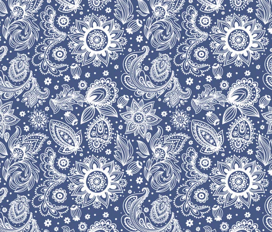 Prims Paisley Bandana [Navy]
