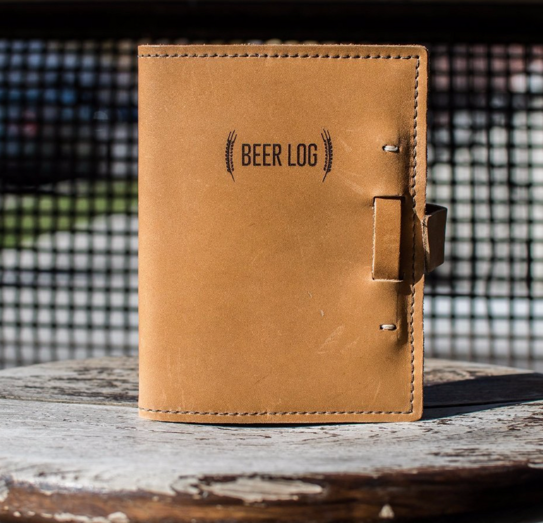 Leather Beer Log Book [3 Colors]