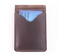 Load image into Gallery viewer, Money Clip Leather Wallet [4 Colors]
