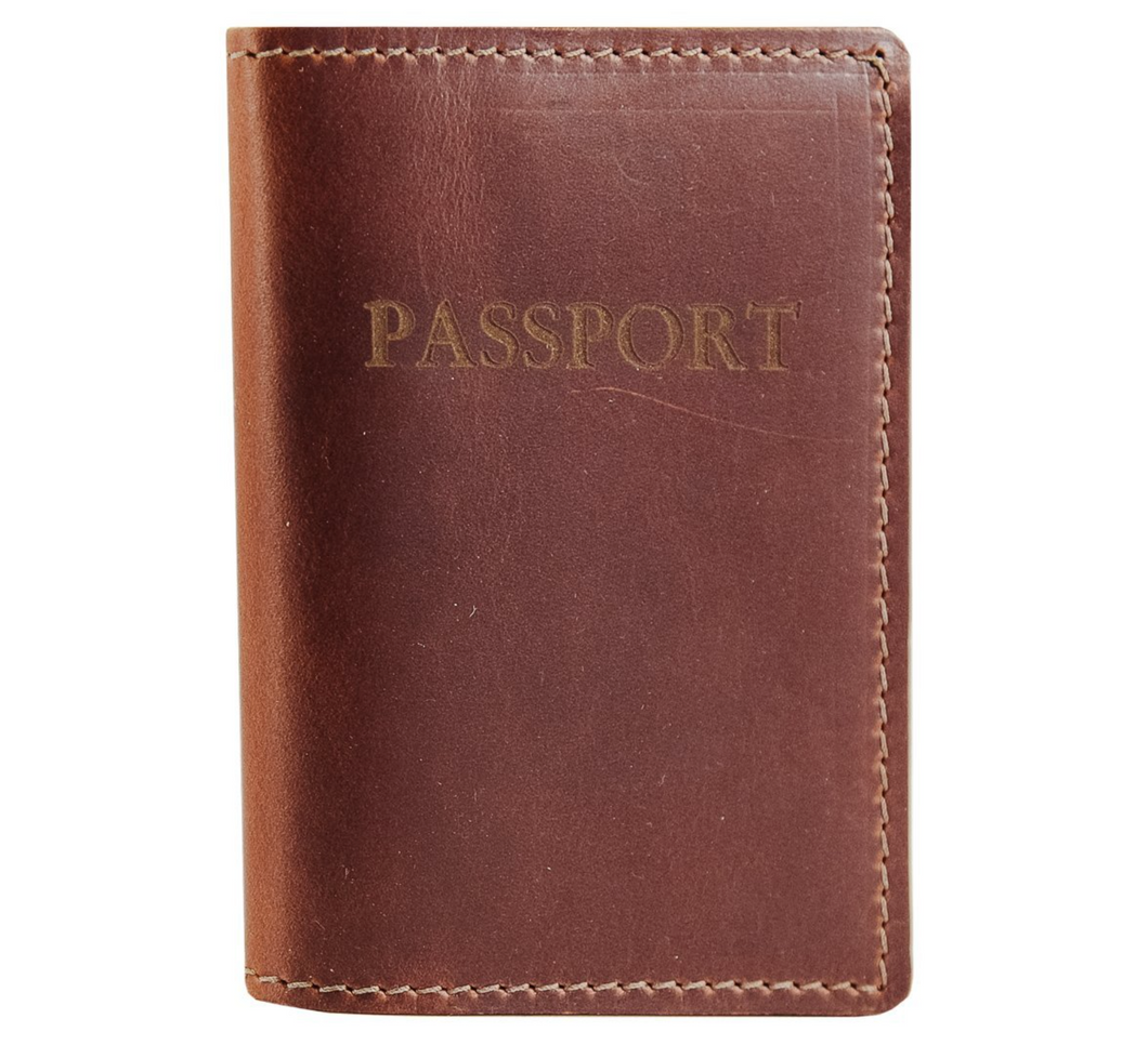 Leather Passport Cover [3 Colors]
