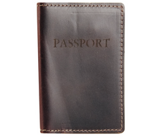 Load image into Gallery viewer, Leather Passport Cover [3 Colors]
