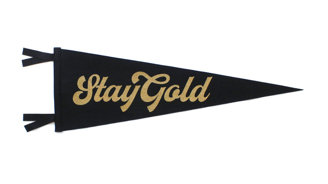 Stay Gold Pennant