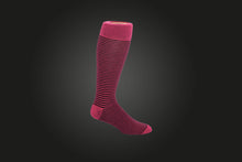 Load image into Gallery viewer, SALE The Franklin Adult &amp; Youth Socks [Pink Stripe]
