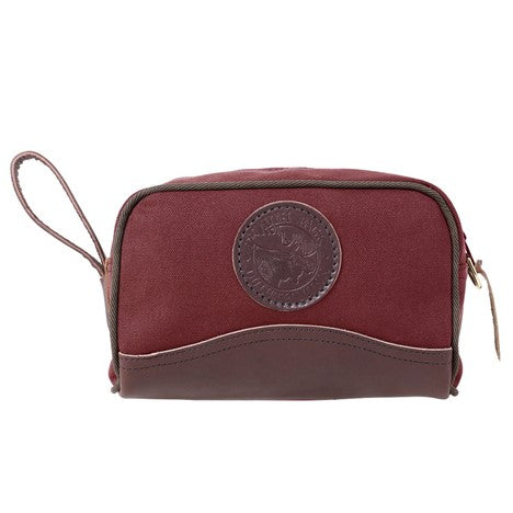 Duluth Pack Canvas Dopp Kit [Burgundy]
