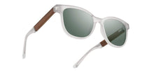 Load image into Gallery viewer, Cove Sunglasses [Matte Crystal/Walnut]
