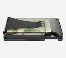 Load image into Gallery viewer, Ridge Titanium Stonewash Money Clip Wallets
