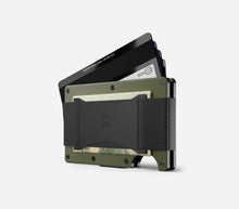 Load image into Gallery viewer, Ridge Aluminum Matte Olive Wallets [2 Styles]
