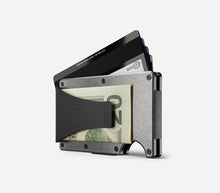 Load image into Gallery viewer, Ridge Titanium Stonewash Money Clip Wallets
