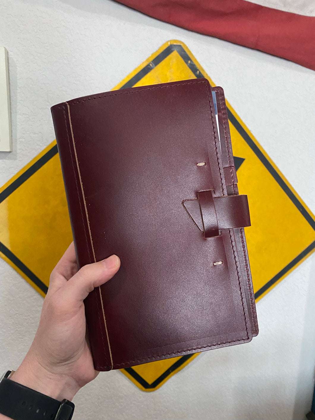 Small Leather Pad Portfolio Notebook [2 Colors]