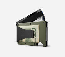 Load image into Gallery viewer, Ridge Aluminum Matte Olive Wallets [2 Styles]
