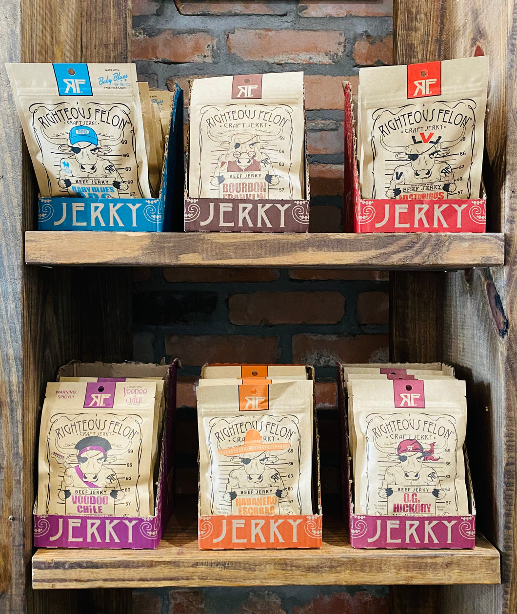 Righteous Felon Craft Jerky [6 Flavors]