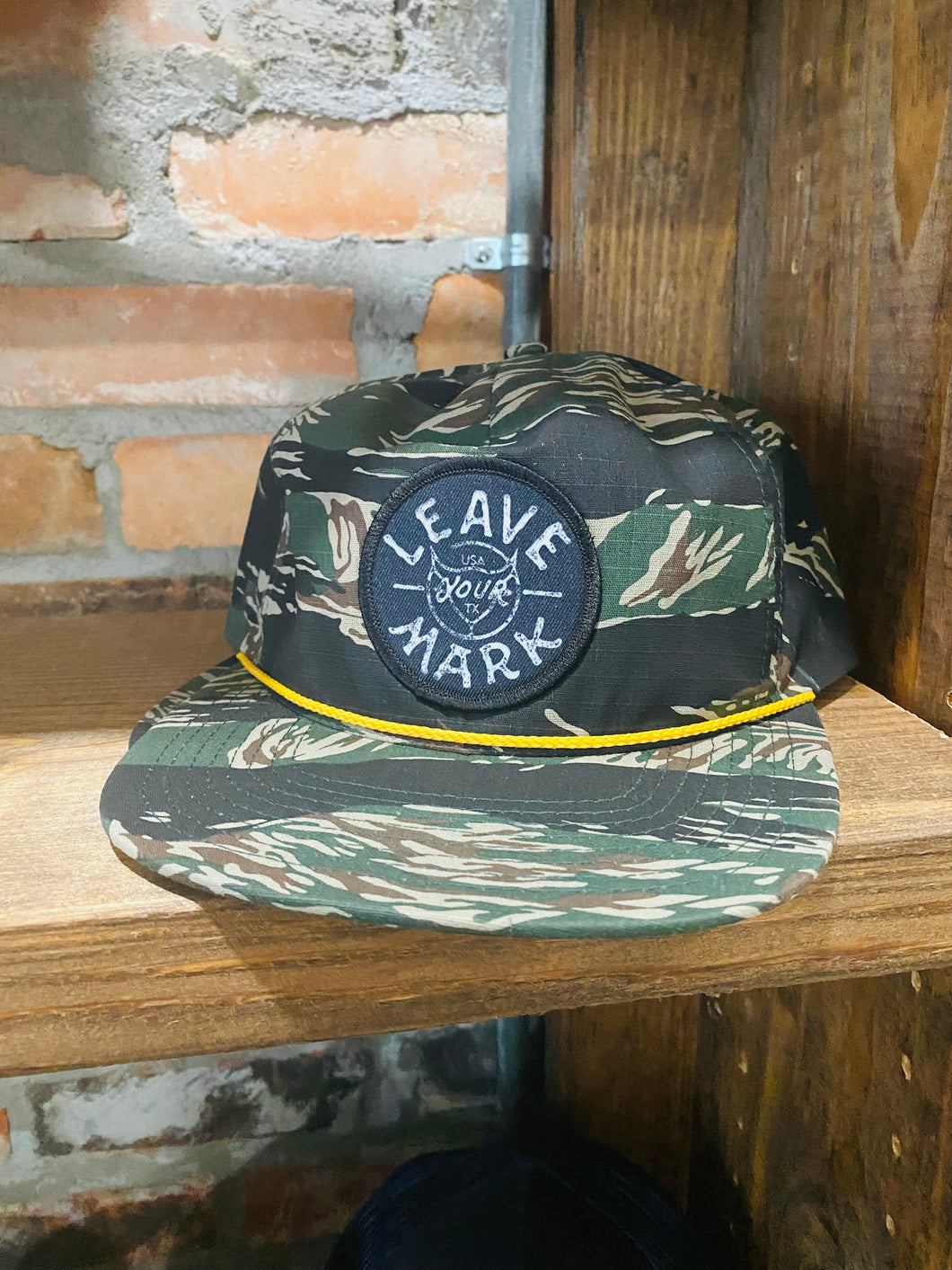 Leave Your Mark Patch Grandpa Snapback Hat [2 Colors]