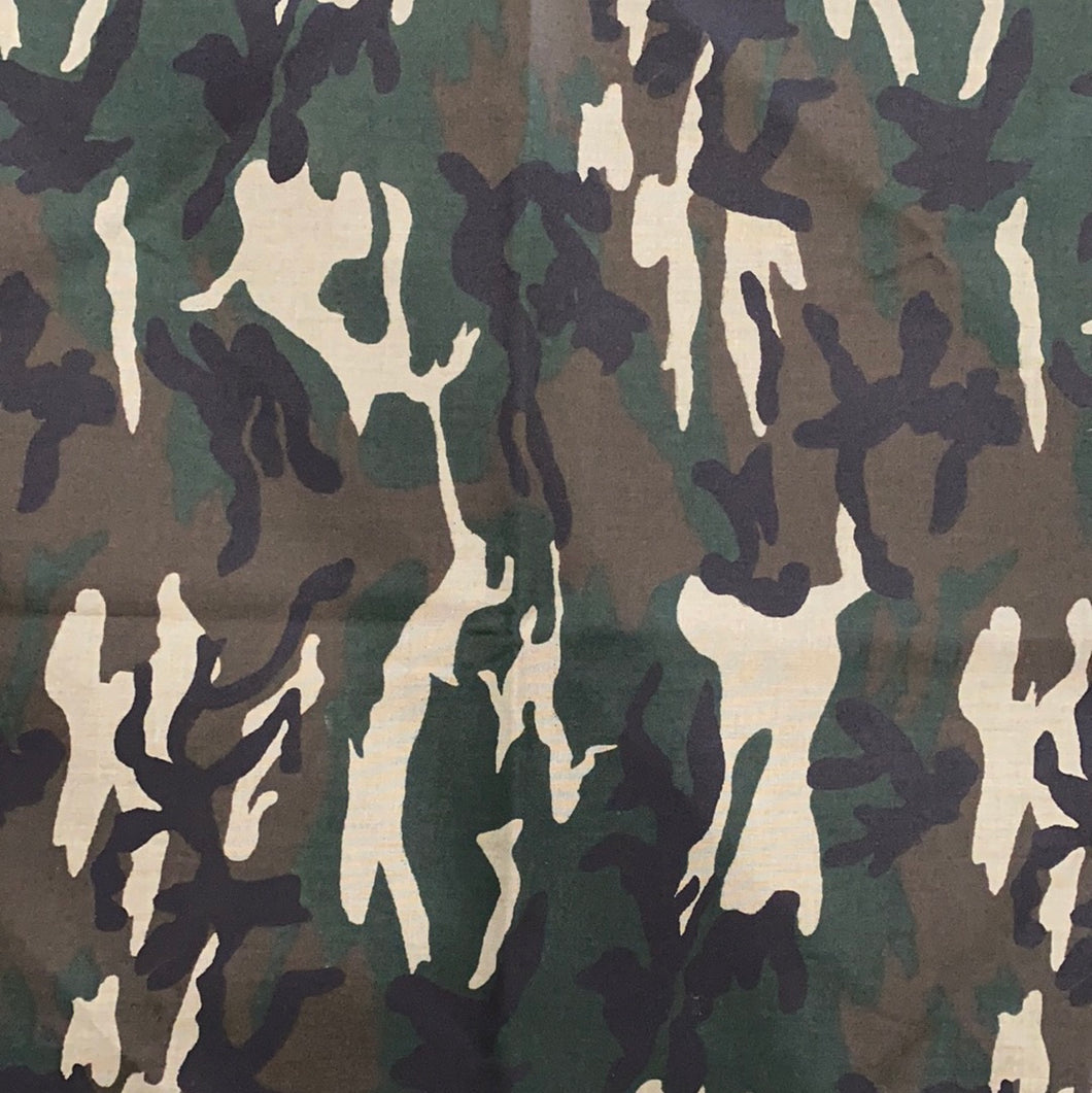 Woodland Camo Bandana