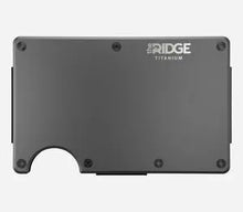 Load image into Gallery viewer, Ridge Titanium Gunmetal Wallet [2 Styles]
