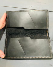 Load image into Gallery viewer, Leather Checkbook Cargo Wallet [2 Colors]
