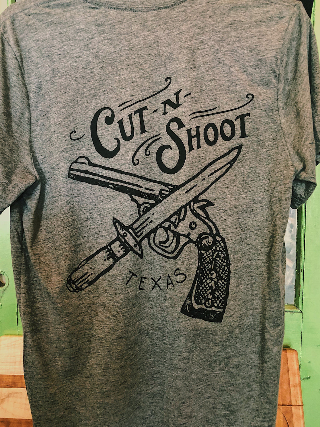 Vintage Cut N Shoot Unisex Adult Tee [2 Colors]