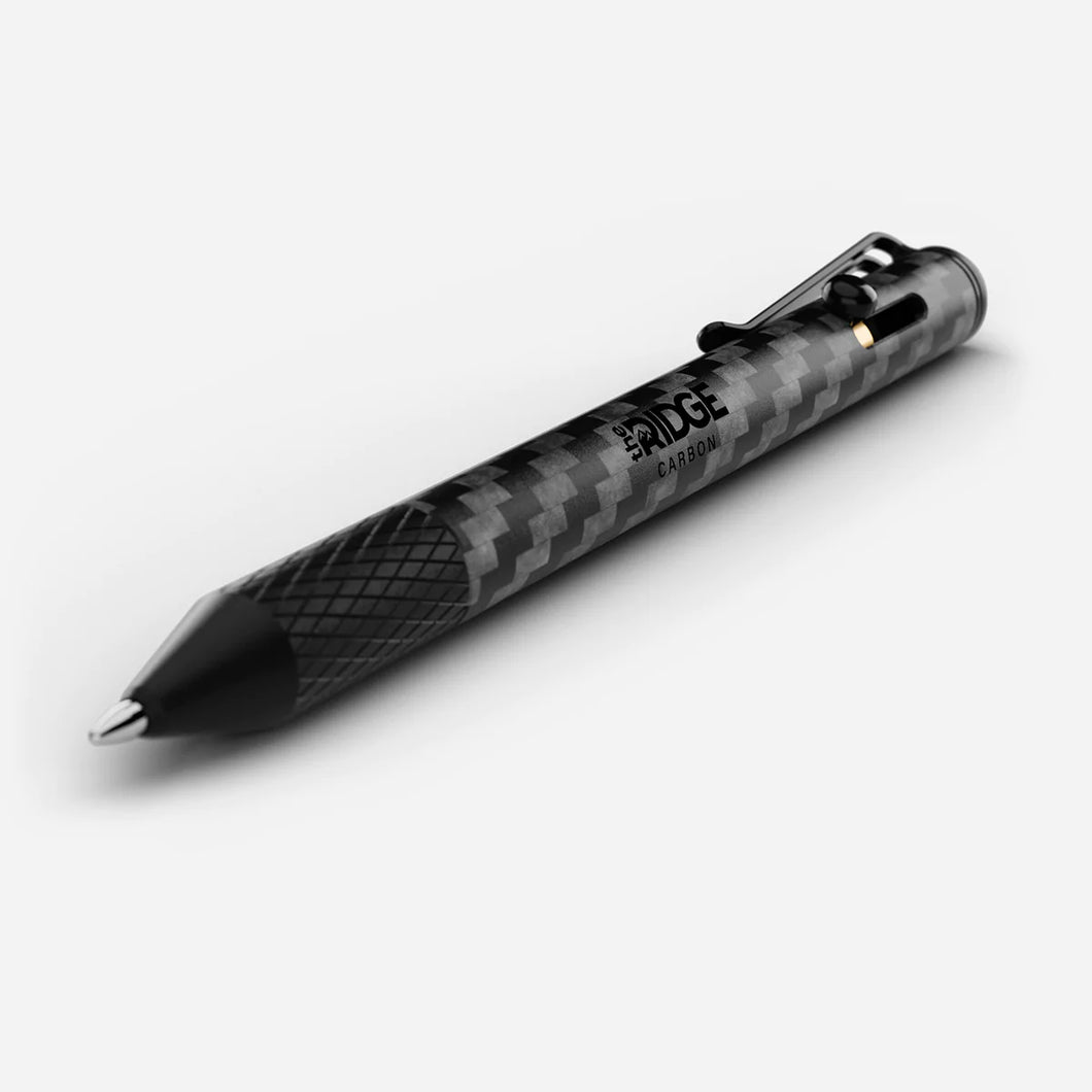 Ridge Bolt Action Carbon Fiber Pen