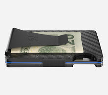 Load image into Gallery viewer, Ridge Carbon Fiber 3K Money Clip Wallet
