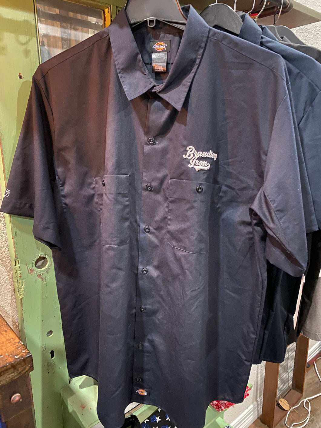 Branding Iron Club Button Up Dickie’s Work Shirts [2 Colors]