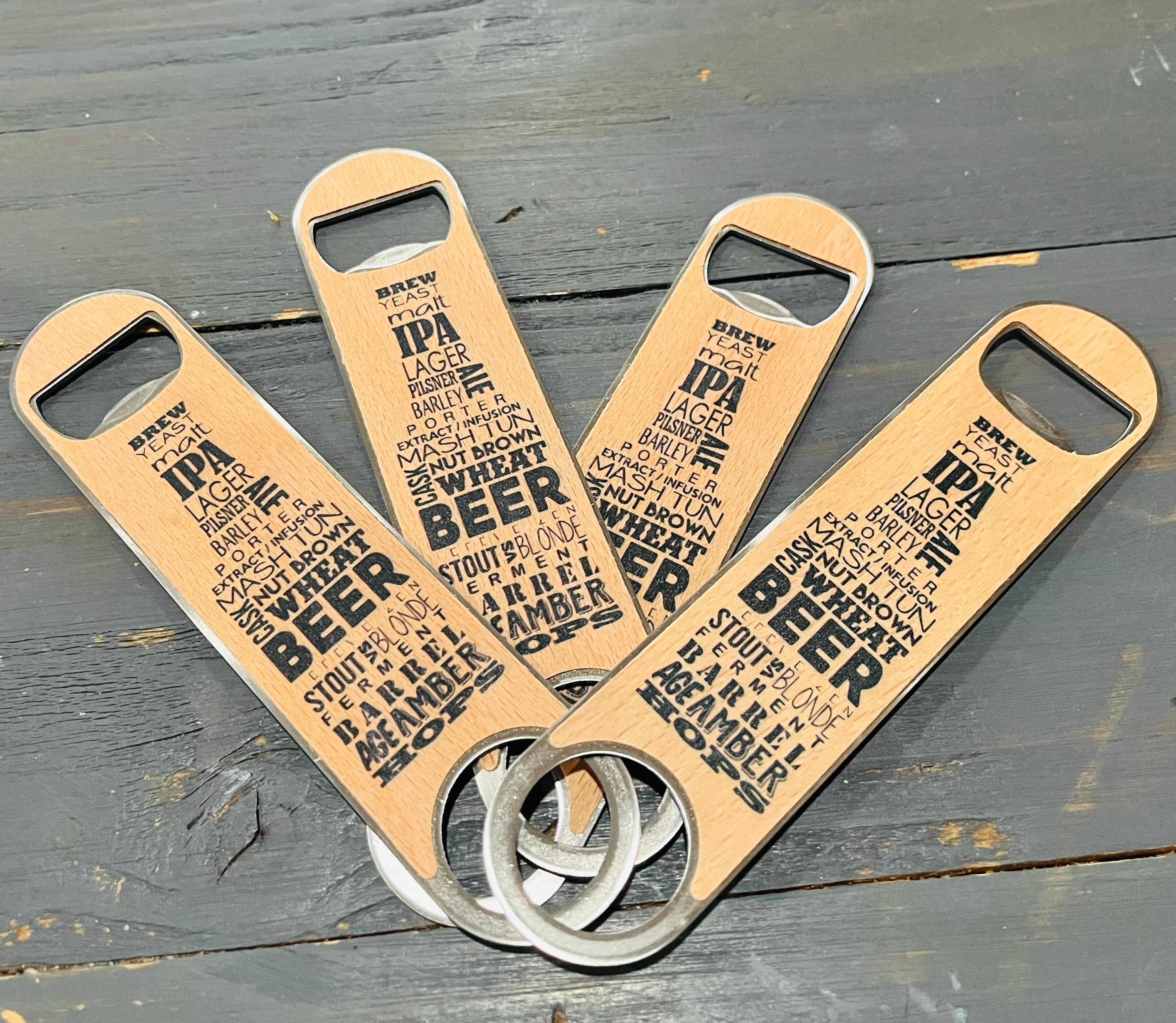 Speed Beer Bottle Opener [3 Styles] – Branding Iron Custom Goods