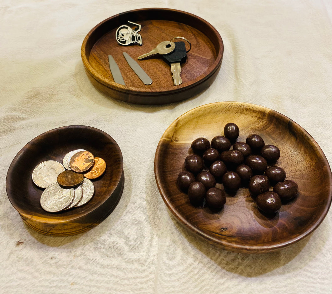 Honey Bee Woodcraft Handmade Catch-All Bowls [3 Sizes]