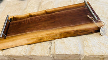 Load image into Gallery viewer, Honey Bee Woodcraft Live Edge Handled Cutting Board
