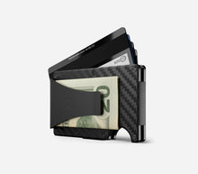 Load image into Gallery viewer, Ridge Carbon Fiber 3K Money Clip Wallet
