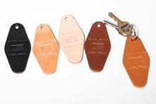 Load image into Gallery viewer, Vintage Motel Leather Key Tags [3 Styles]

