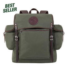 Load image into Gallery viewer, Duluth Pack Rambler Canvas Backpack [Olive Drab]
