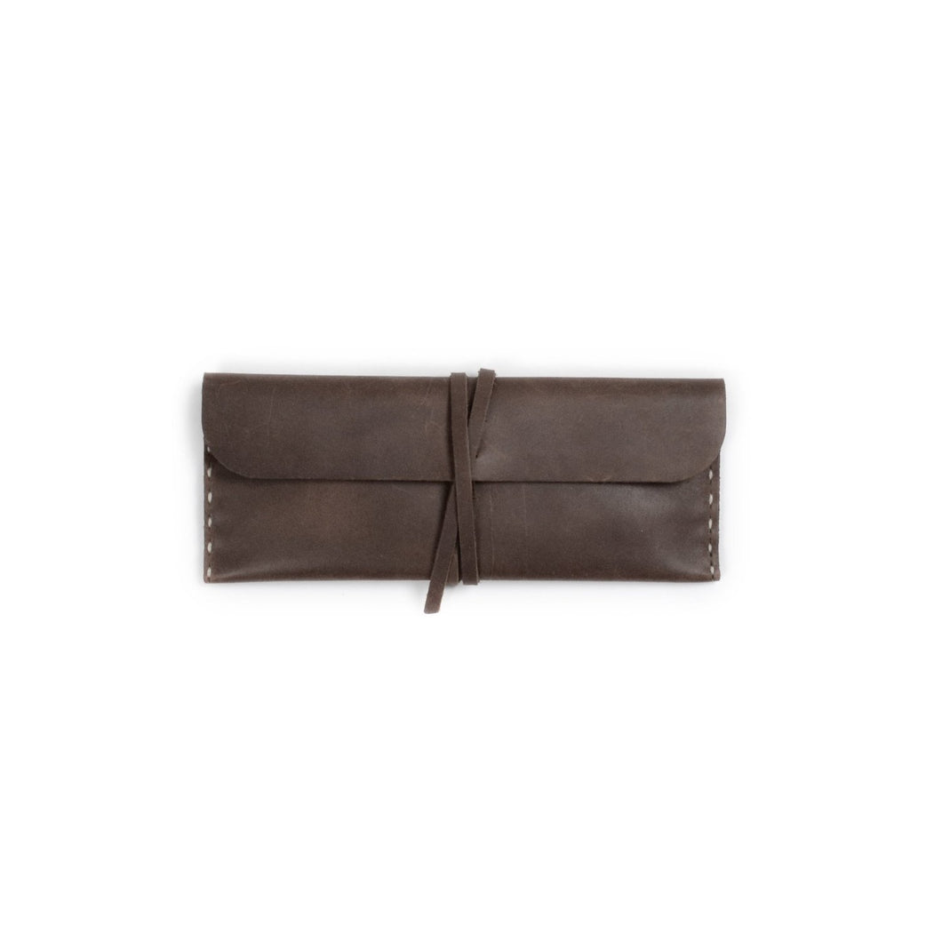 Leather Stowaway Pouch